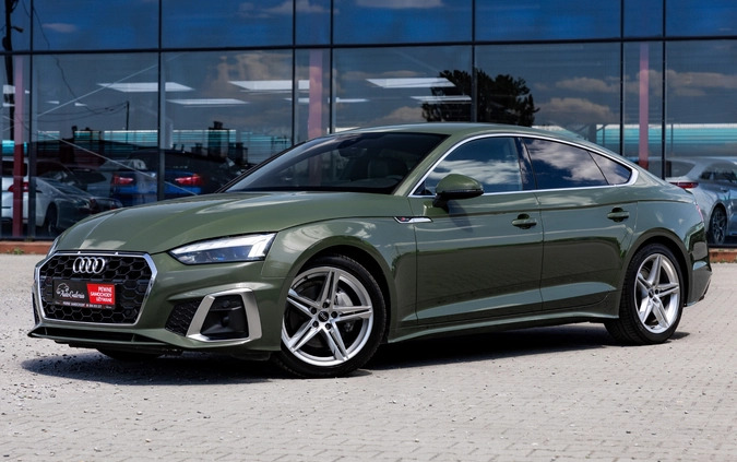 Audi A5 cena 152900 przebieg: 125431, rok produkcji 2022 z Chodzież małe 781